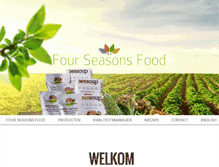 Tablet Screenshot of fourseasonsfood.nl